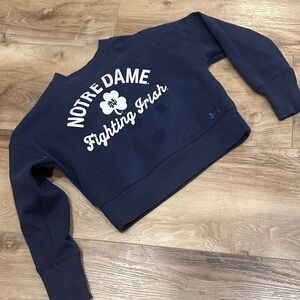 Notre Dame Fighting Irish Women's Navy Sweater